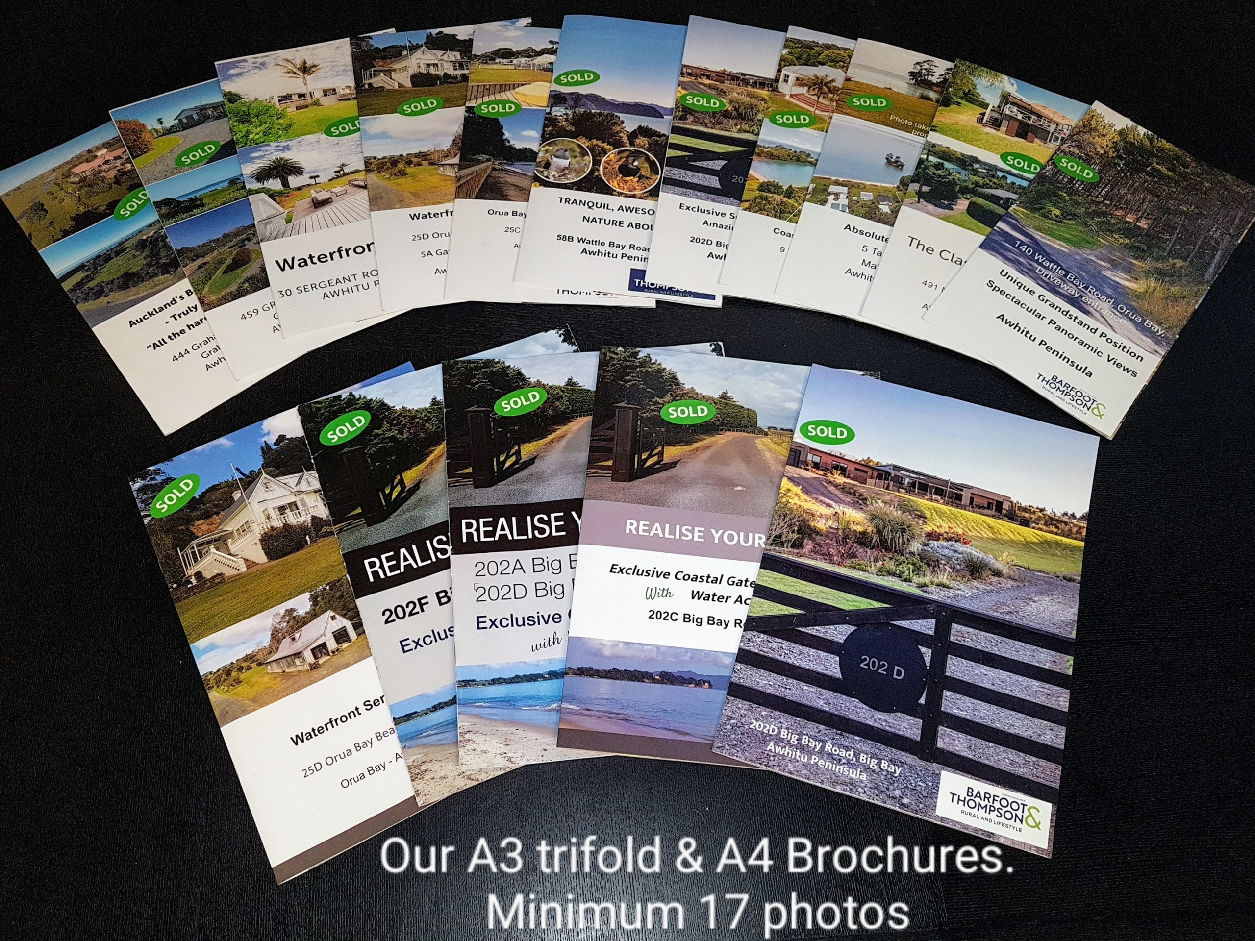 Stanley Armon Marketing includes trifold brochures featuring the property